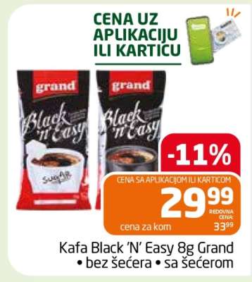 Kafa Black ‘N’ Easy 8g Grand