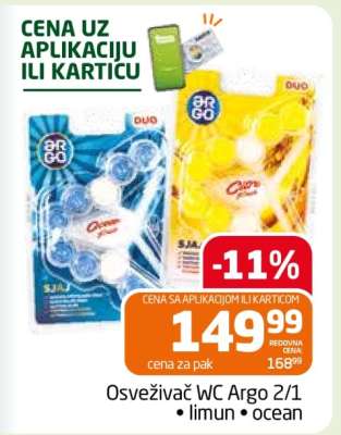 Osveživač WC Argo 2/1