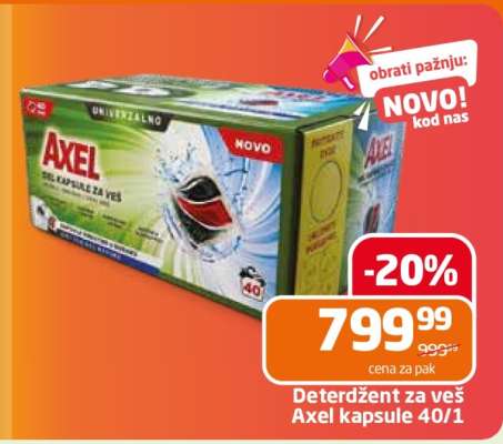 Axel kapsule 40/1