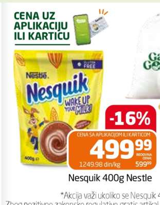 Nesquik 400g Nestle