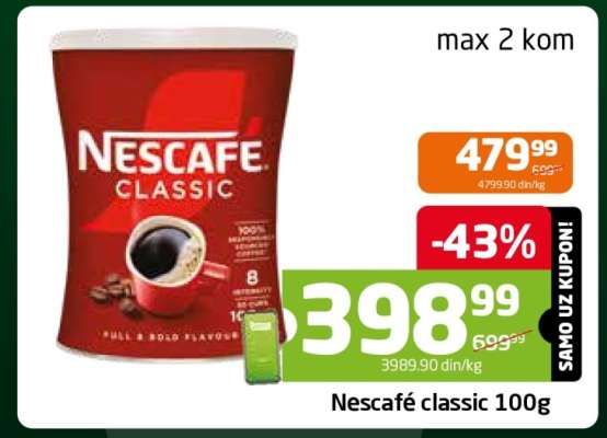 Nescafé classic 100g
