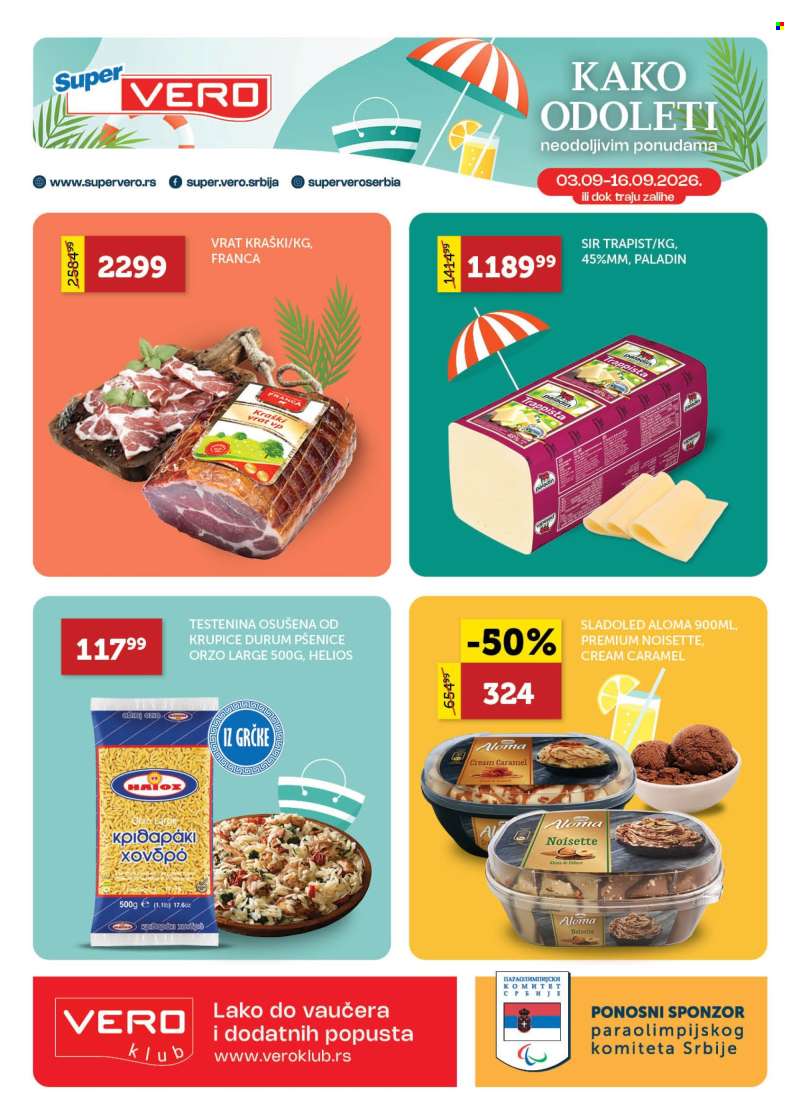 SuperVERO katalog - 03.09.2026 - 16.09.2026.