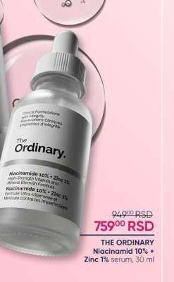 THE ORDINARY Niacinamid 10% + Zinc 1%