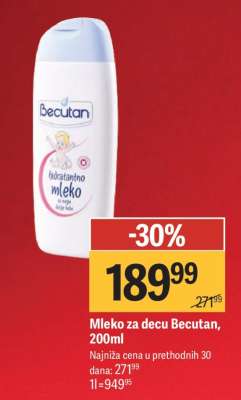 Mleko za decu Becutan , 200ml