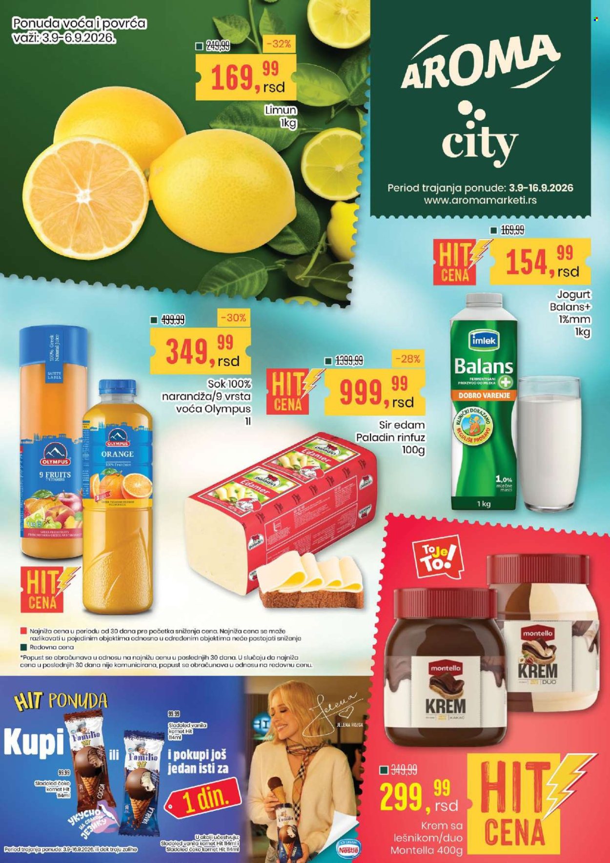 Aroma Market katalog - 03.09.2026 - 16.09.2026. Stranica 1