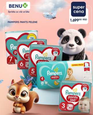 Pampers pants Pelene