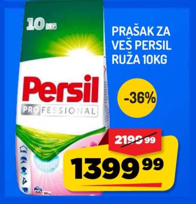 Prašak za veš Persil Ruza 10kg