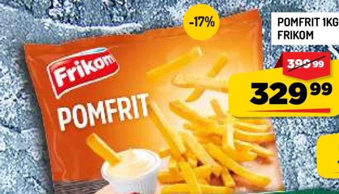 Pomfrit 1kg Frikom