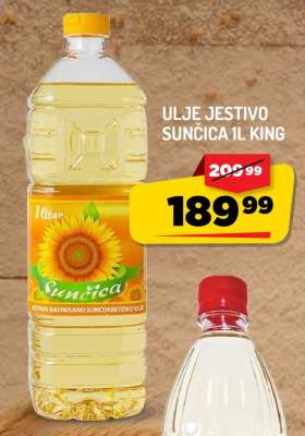 ULJE JESTIVO SUNČICA 1L KING