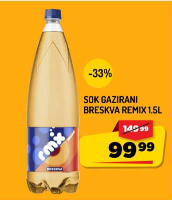 Sok Gazirani Breskva Remix 1.5L