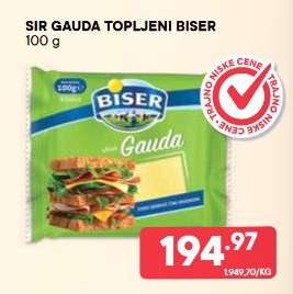 SIR GAUDA TOPLJENI BISER