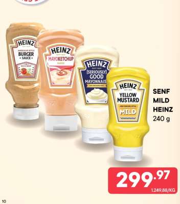 SENF MILD HEINZ