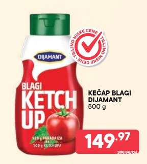 Kečap blagi Dijamant