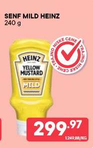 SENF MILD HEINZ