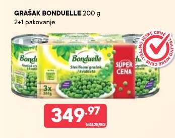 GRAŠAK BONDUELLE 200 g