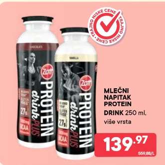 MLEČNI NAPITAK PROTEIN