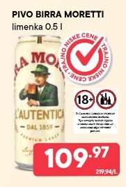 Pivo Birra Moretti