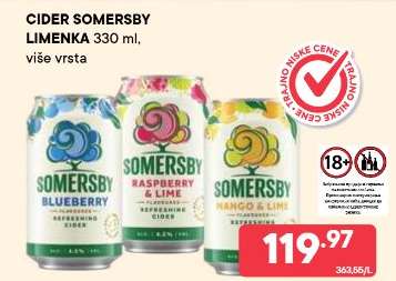CIDER SOMERSBY LIMENKA