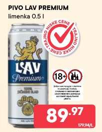 Pivo lav premium