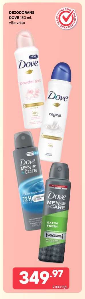 Dezodorans Dove 150 ml