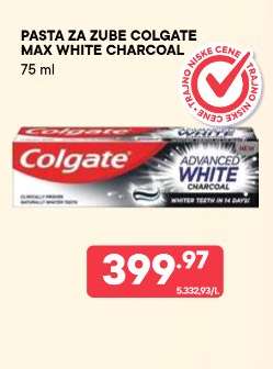 Pasta za zube Colgate max white charcoal