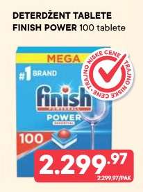 DETERDŽENT TABLETE FINISH POWER