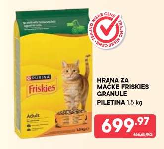 Hrana za mačke Friskies granule