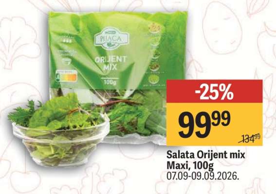 Salata Orijent mix Maxi, 100g