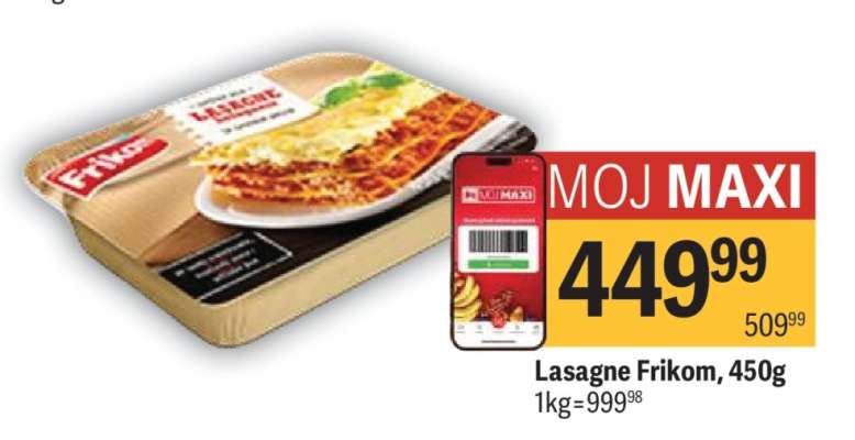 Lasagne Frikom 450g