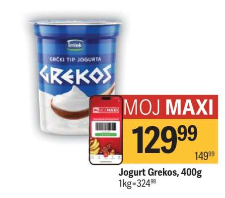 Jogurt Grekos, 400g