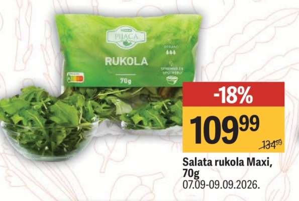 Salata rukola Maxi 70g