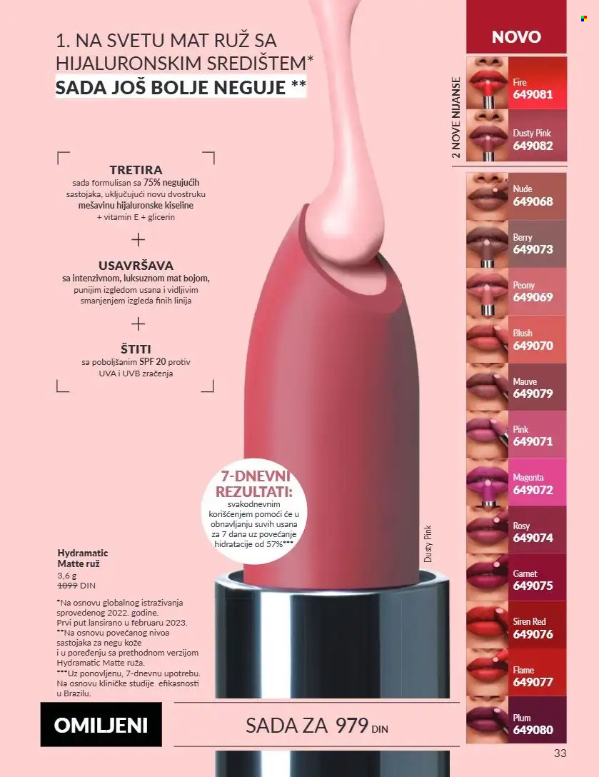 Avon katalog - 01.09.2026 - 30.09.2026. Stranica 33