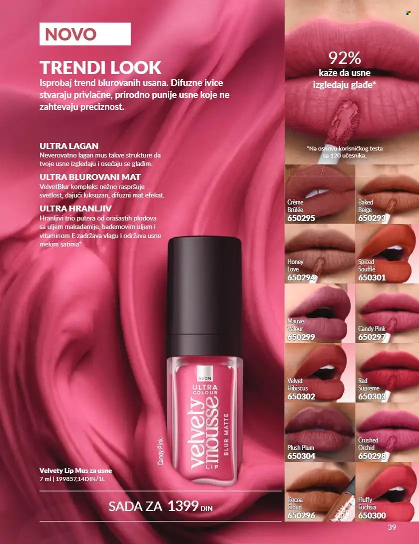 Avon katalog - 01.09.2026 - 30.09.2026. Stranica 39