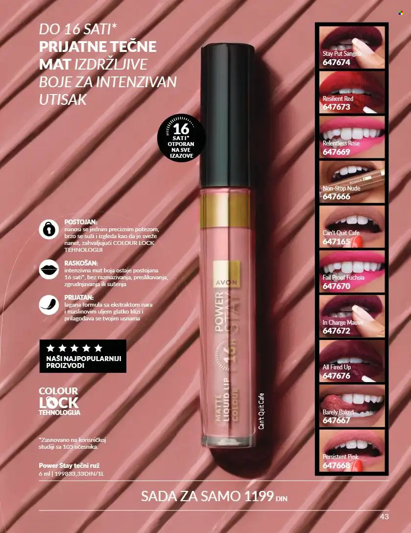 Avon katalog - 01.09.2026 - 30.09.2026. Stranica 43