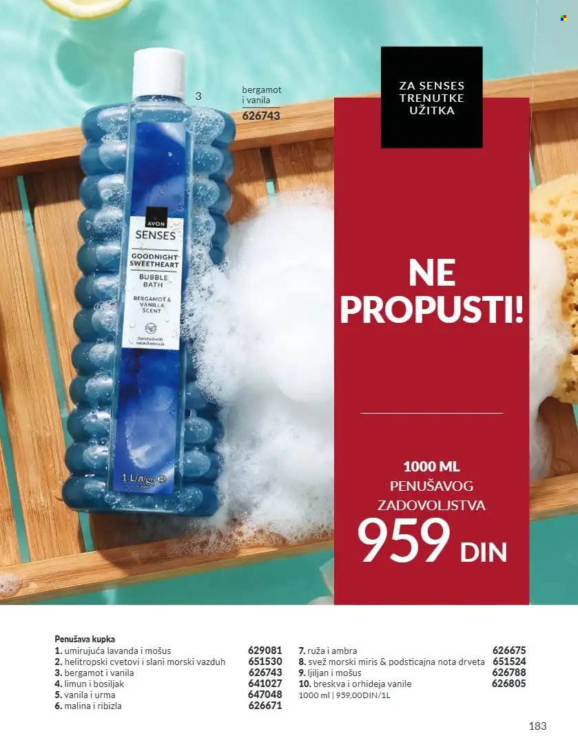 Avon katalog - 01.09.2026 - 30.09.2026. Stranica 183