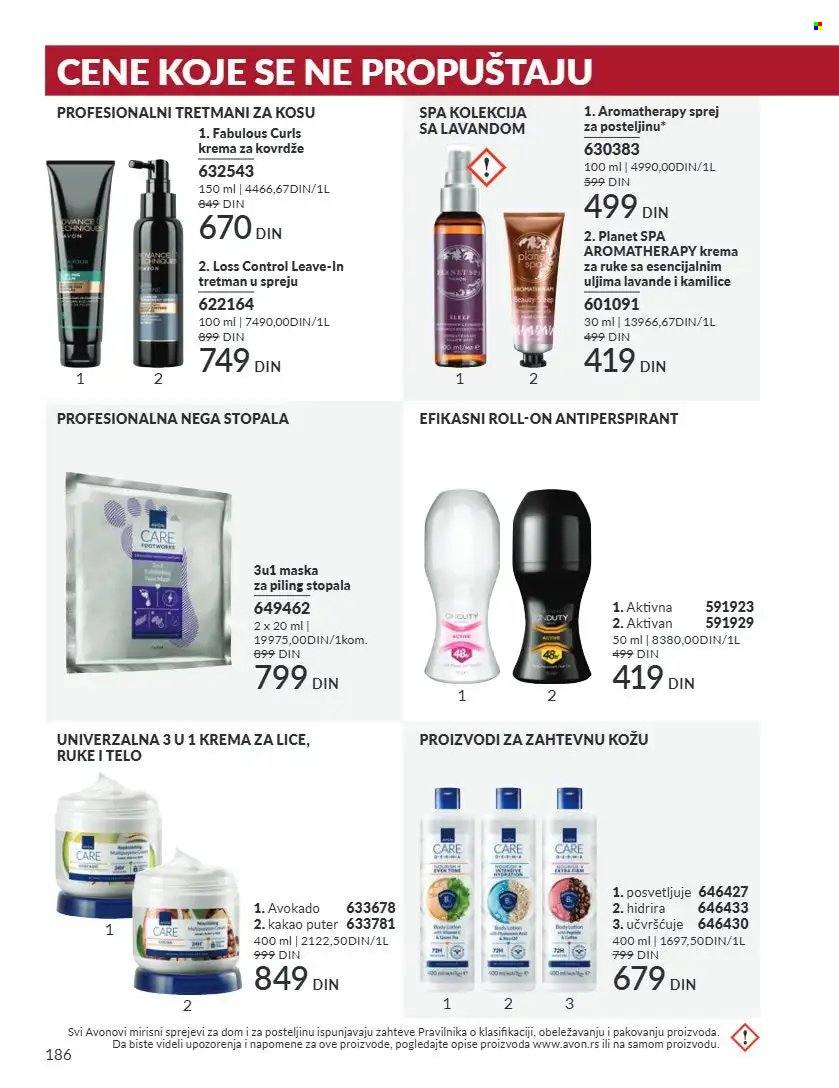 Avon katalog - 01.09.2026 - 30.09.2026. Stranica 186