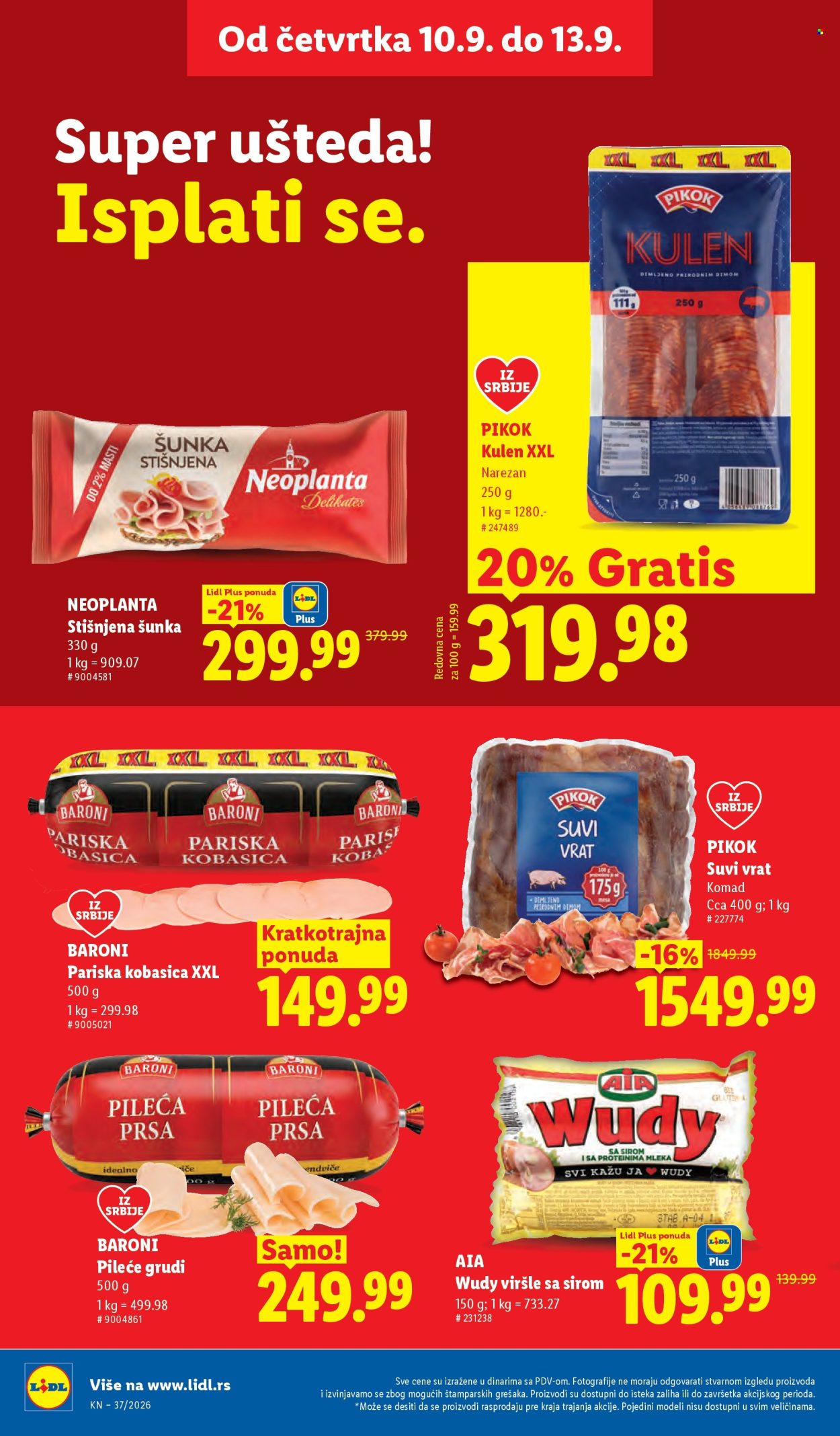 Lidl katalog - 10.09.2026 - 16.09.2026. Stranica 28