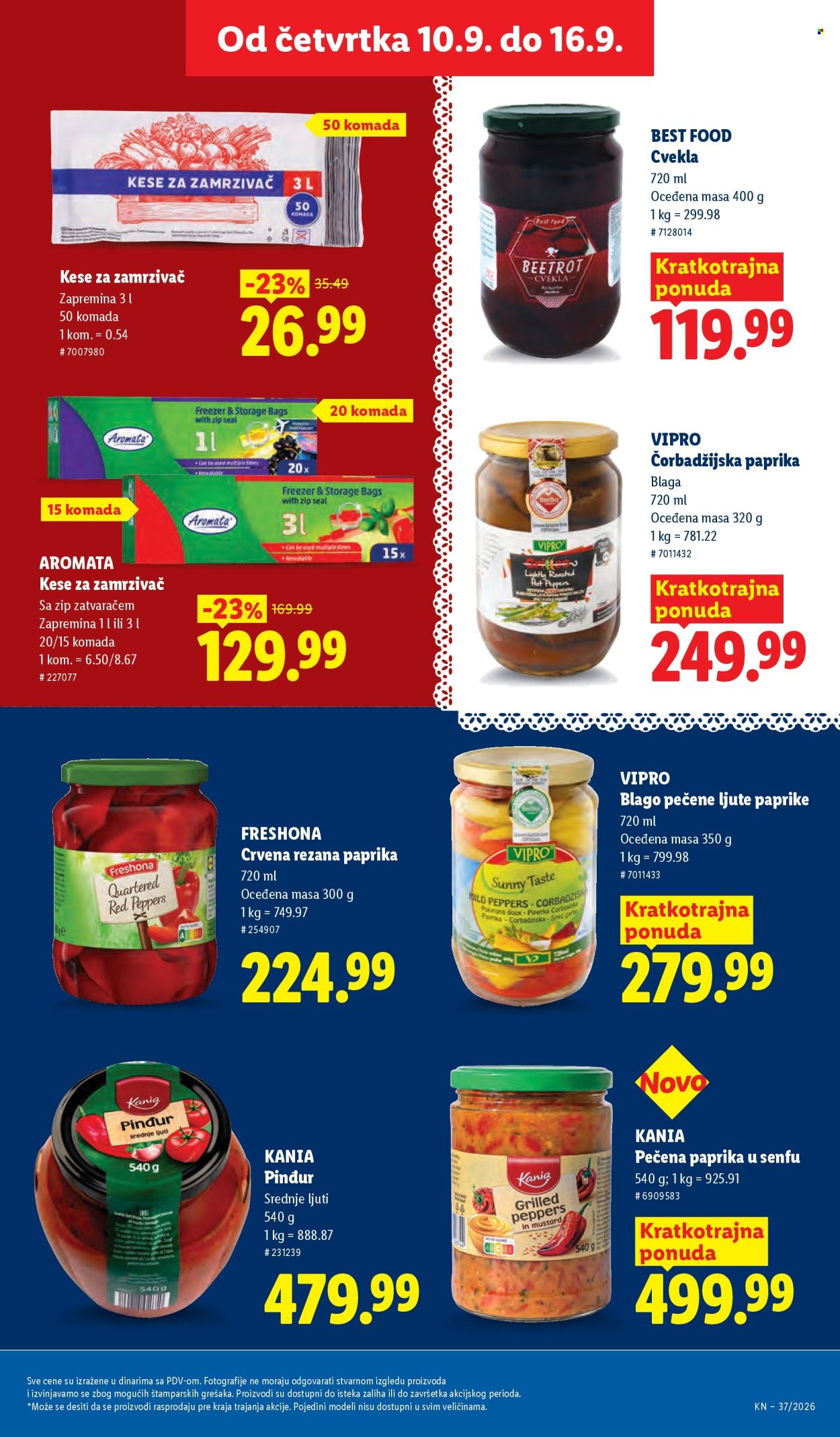 Lidl katalog - 10.09.2026 - 16.09.2026. Stranica 45