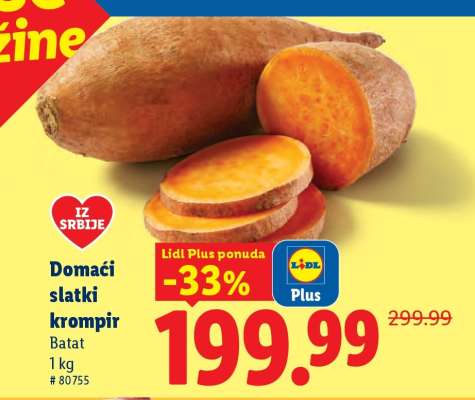 Domaći slatki krompir