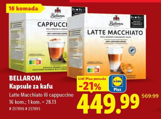 Bellarom Kapsule za kafu