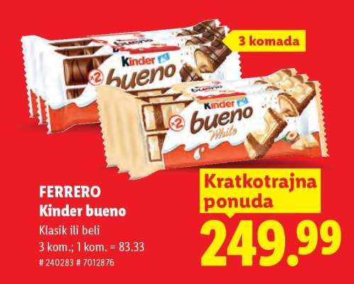 Ferrero Kinder Bueno