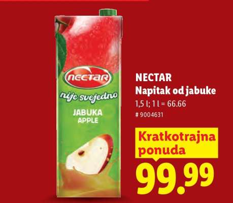 NECTAR Napitak od jabuke