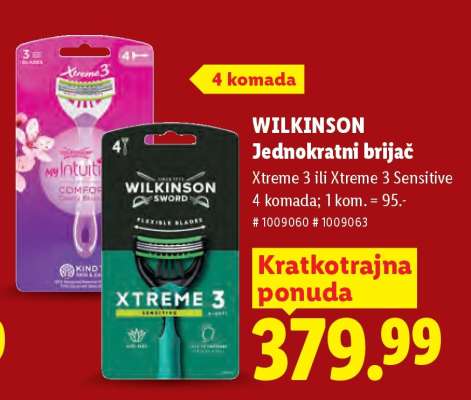 WILKINSON Jednokratni brijač