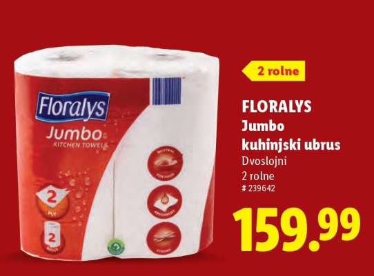 Floralys Jumbo kuhinjski ubrus