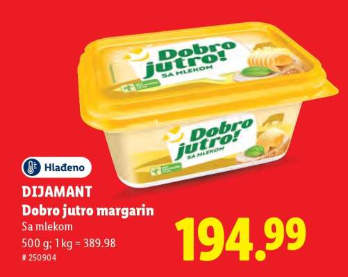 Dijamant Dobro jutro margarin
