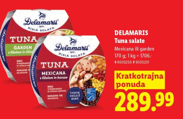 DELAMARIS Tuna salate