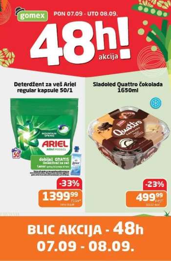 Gomex katalog - 07.09.2026 - 08.09.2026.