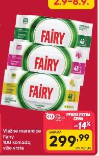 Vlažne maramice Fairy