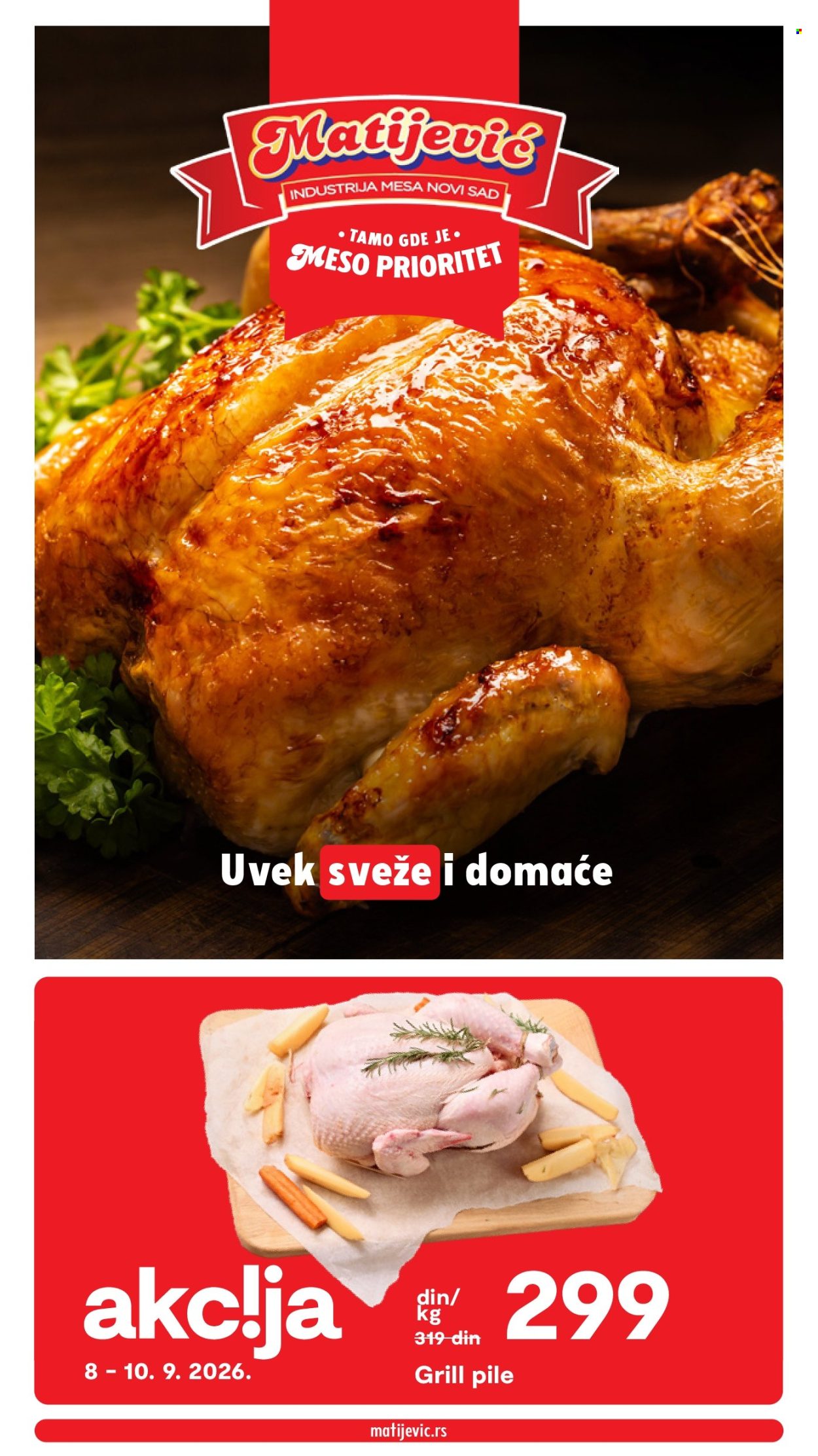 Matijević katalog. Stranica 1