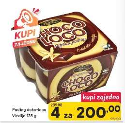 Puding čoko-loco